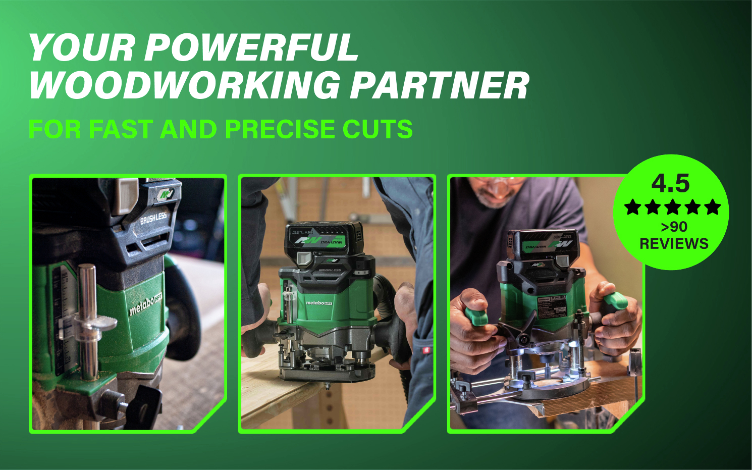 Your powerful woodworking partner for fast and precise cuts on any project.