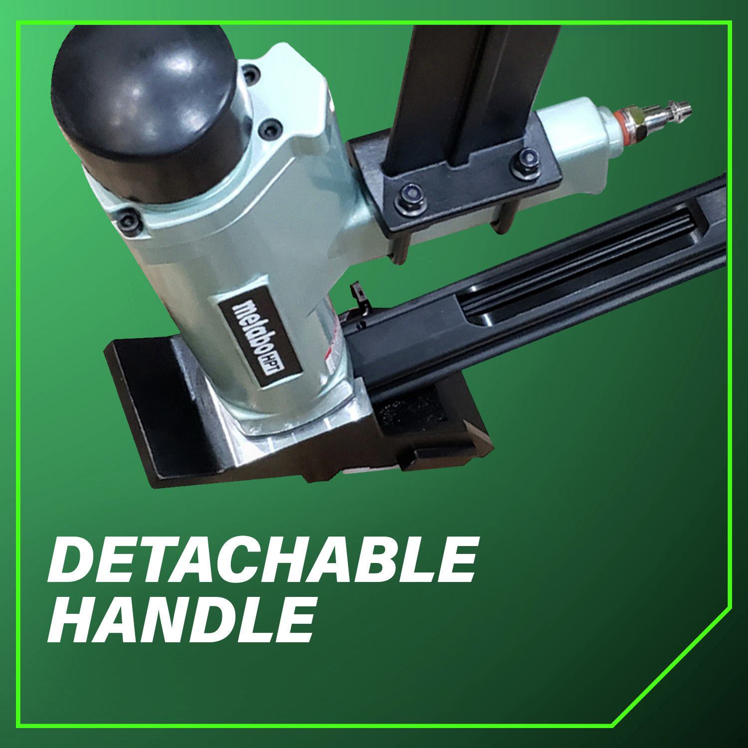 Detachable handle Convenient design for portability and customized handling.