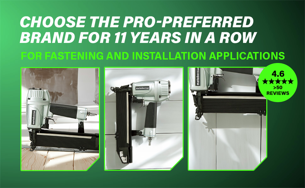 Choose the pro-preferred brand for 11 years in a row, trusted for fastening and installation.