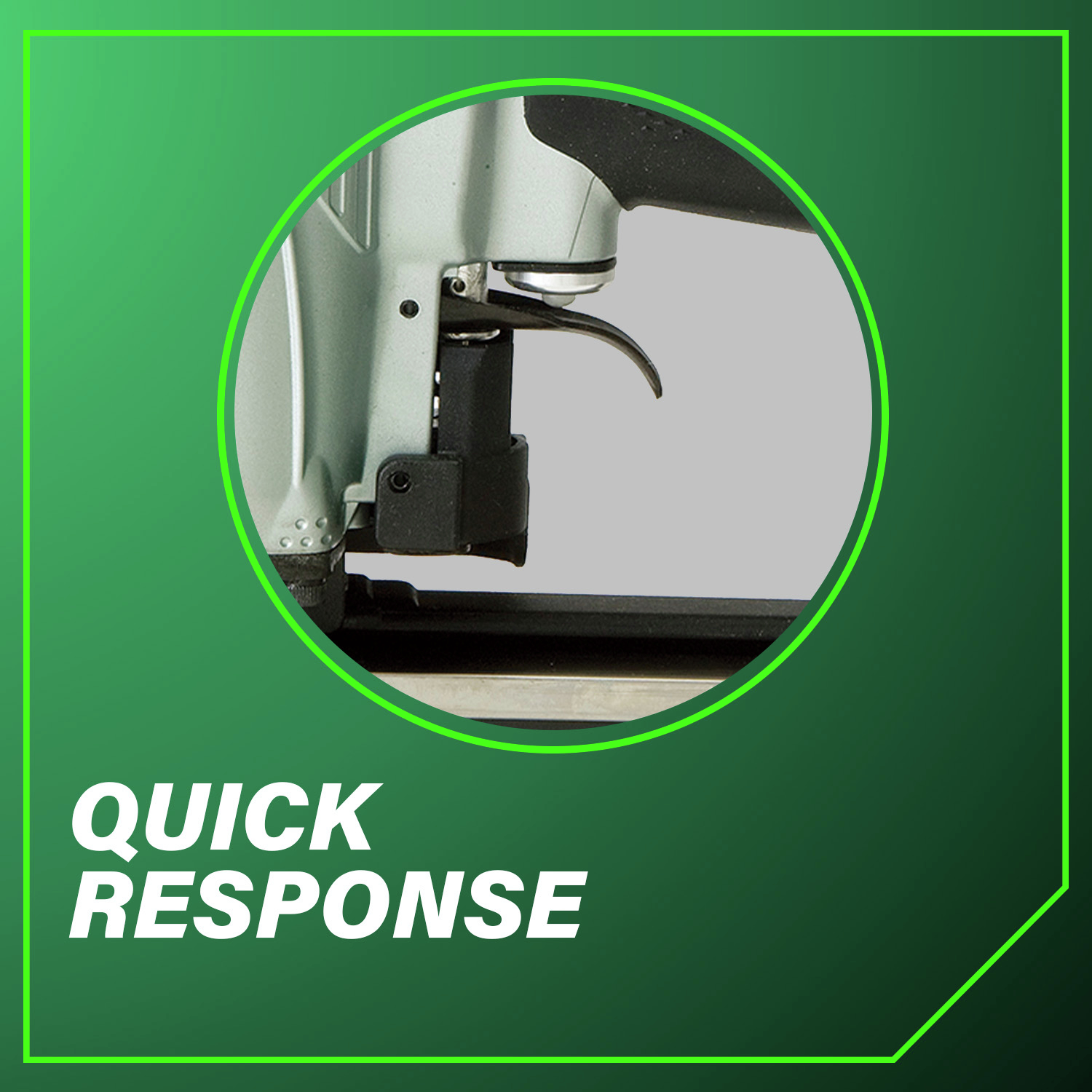 Quick response Responsive cylinder valve ensures consistent, efficient operation.