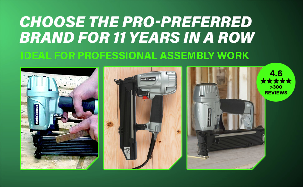 Choose the pro-preferred brand for 11 years in a row, perfect for professional assembly work.