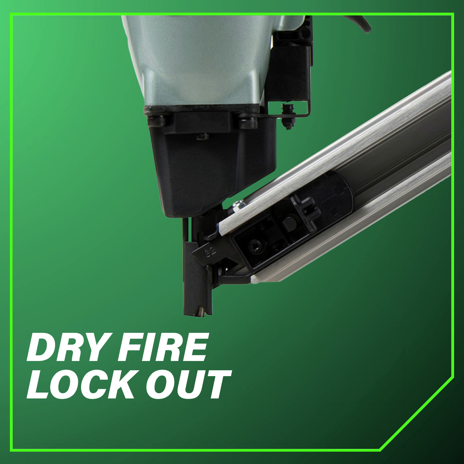 Dry Fire Lockout experience safer and more efficient work.