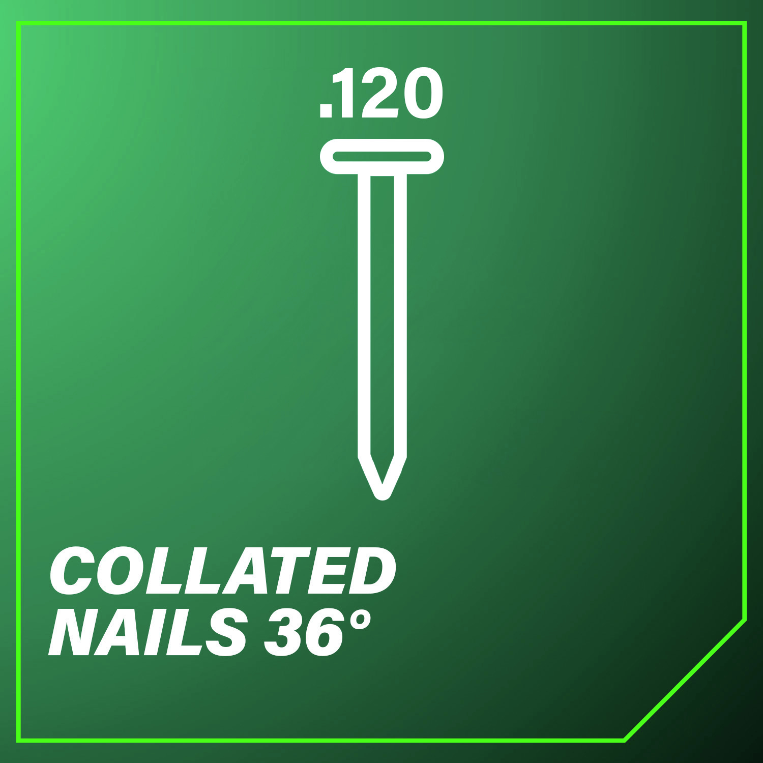 36-Degree Collated Nails