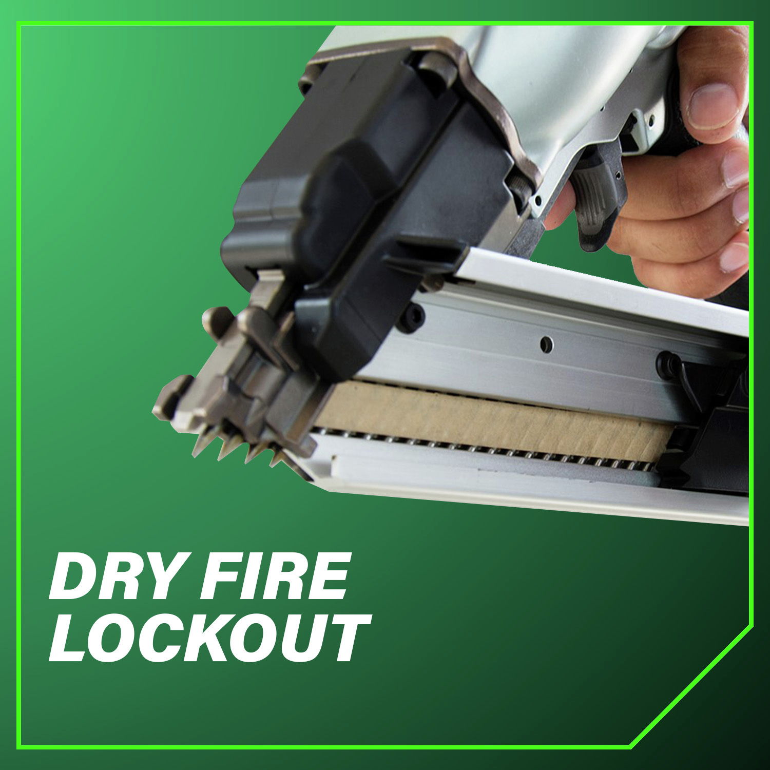 Dry Fire Lockout Experience safer and more efficient work