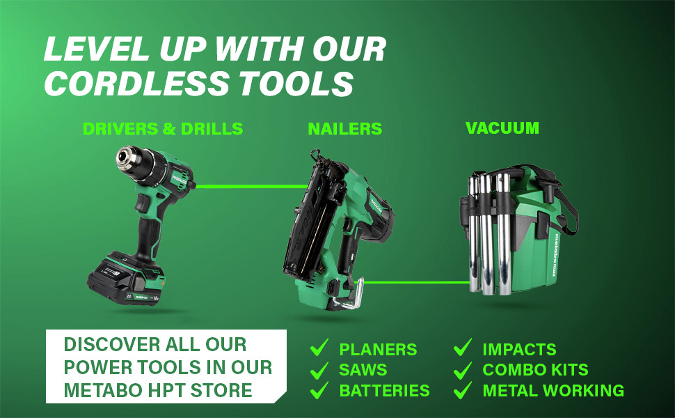 Level Up With Our Cordless Tools