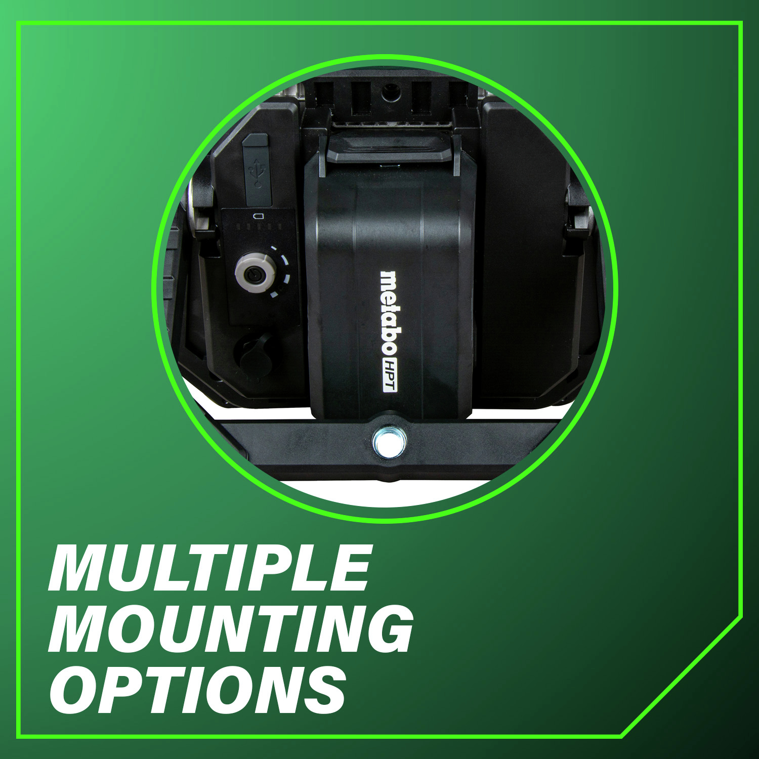 Multiple Mounting Options for your convenience.