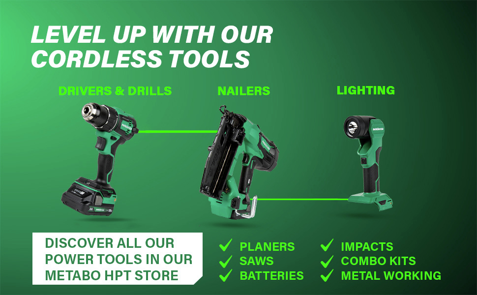 Level Up With Our Cordless Tools