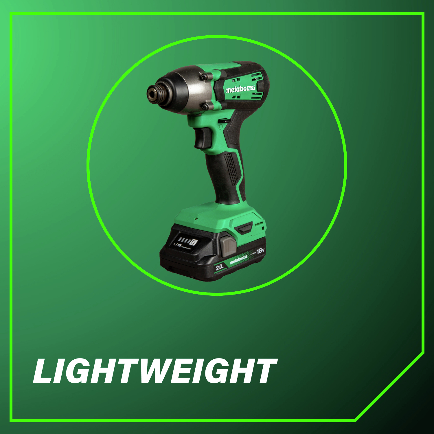 Lightweight Experience powerful performance without the weight.