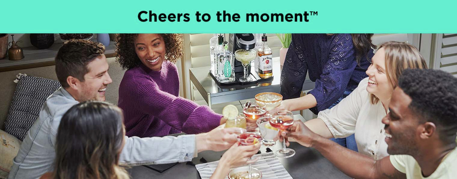 Cheers to the moment