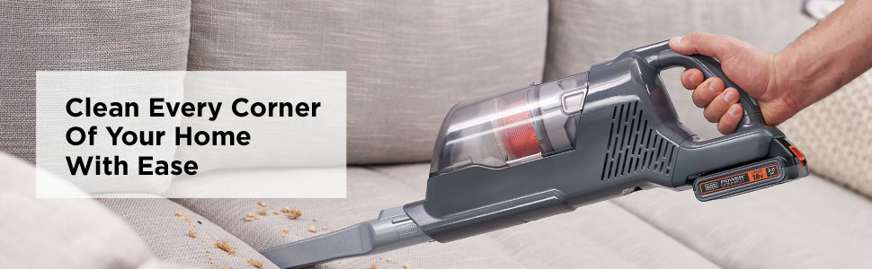 Black and Decker BHFEA18D1 18v Cordless Powerseries Stick Vacuum Cleaner