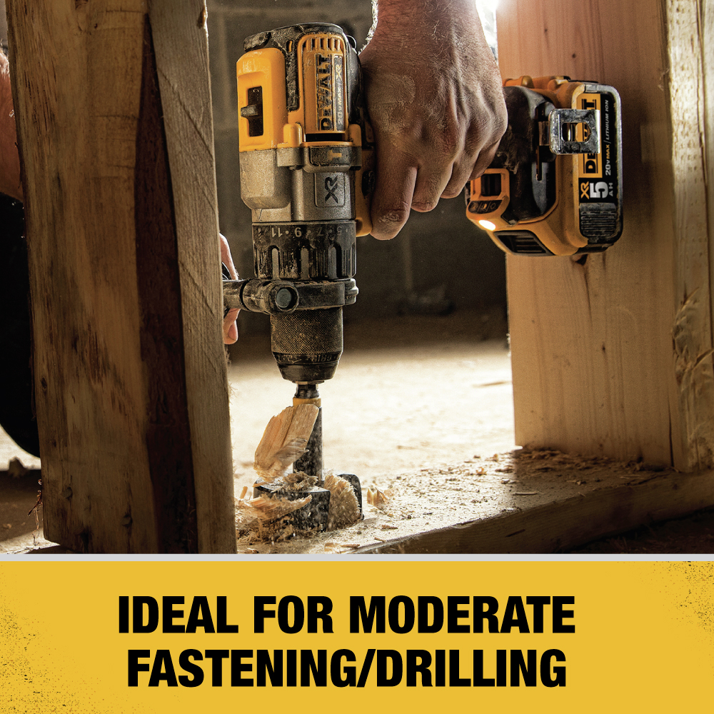 Ideal for Moderate Fastening/Drilling