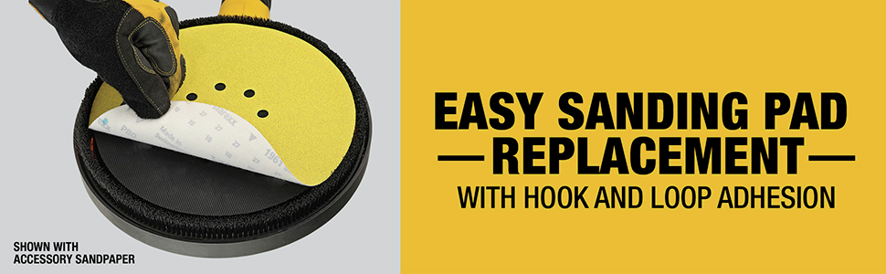 Easy Sanding Pad Replacement