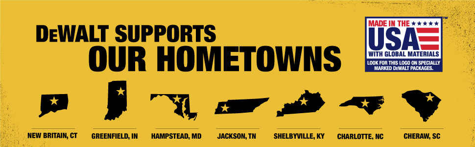 Dewalt supports our hometowns