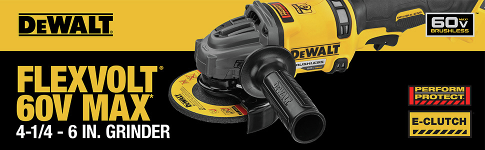 FlexVolt 60V MAX 4-1/4 - 6 in. Grinder