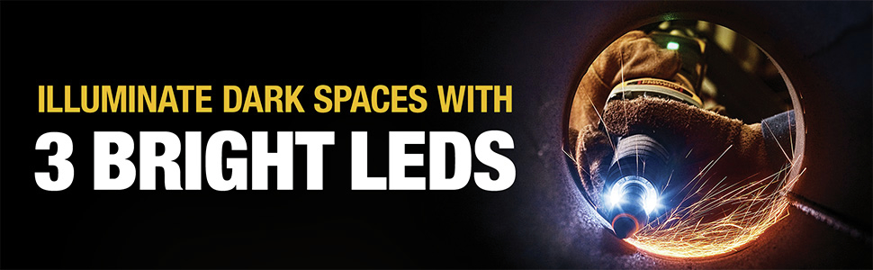 Illuminate Dark Spaces With 3 Bright LED's