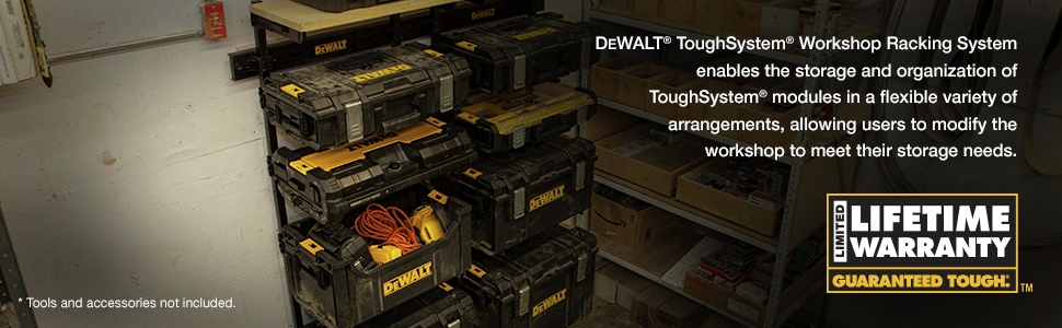 Dewalt Toughsystem Workshop Racking System