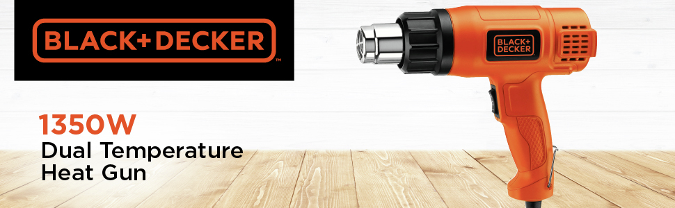 Black+Decker 1350W Dual temperature Heat Gun