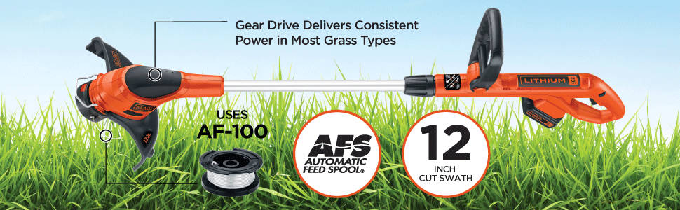 Gear Drive delivers power in most grass types