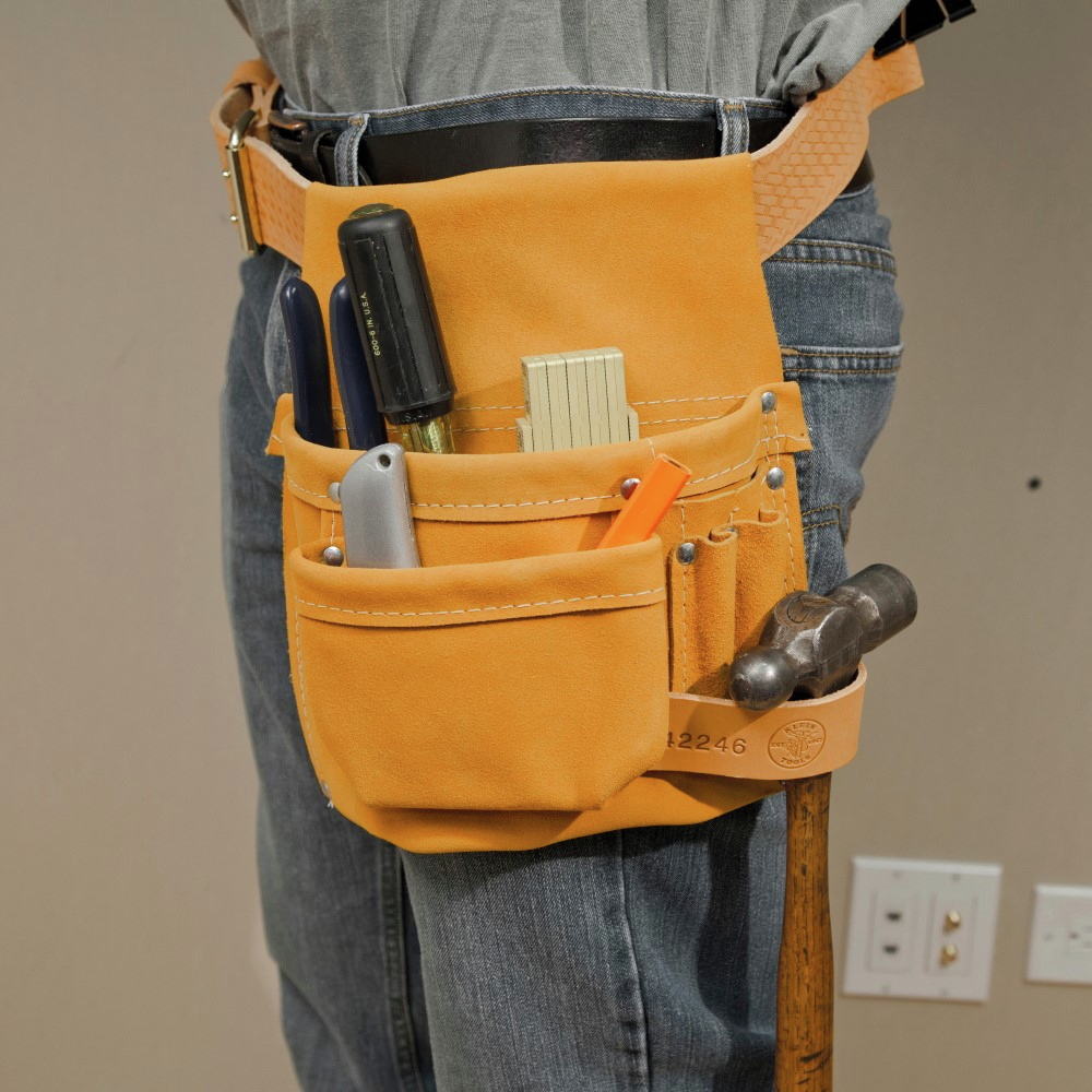 Klein Tools 42246 Left-Hand Nail and Tool Pouch