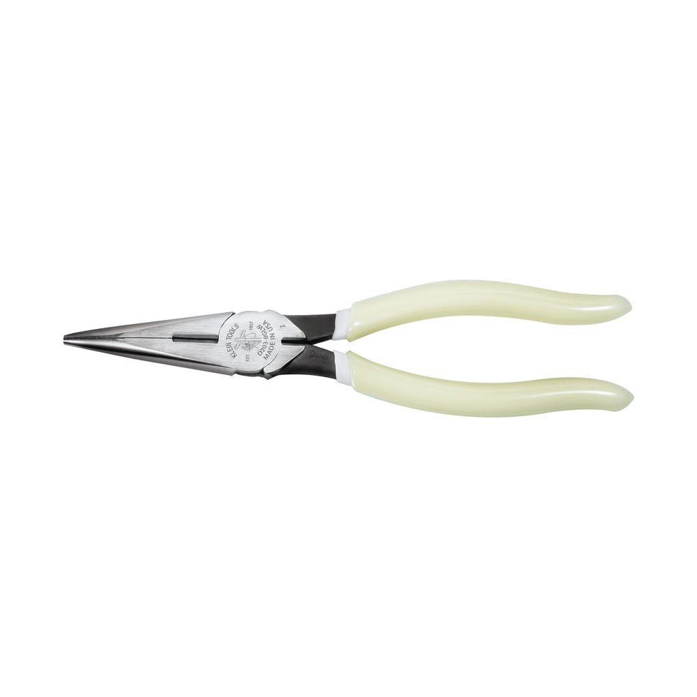Klein Tools D203-8-GLW 8-Inch Hi-Viz Glow In the Dark Pliers