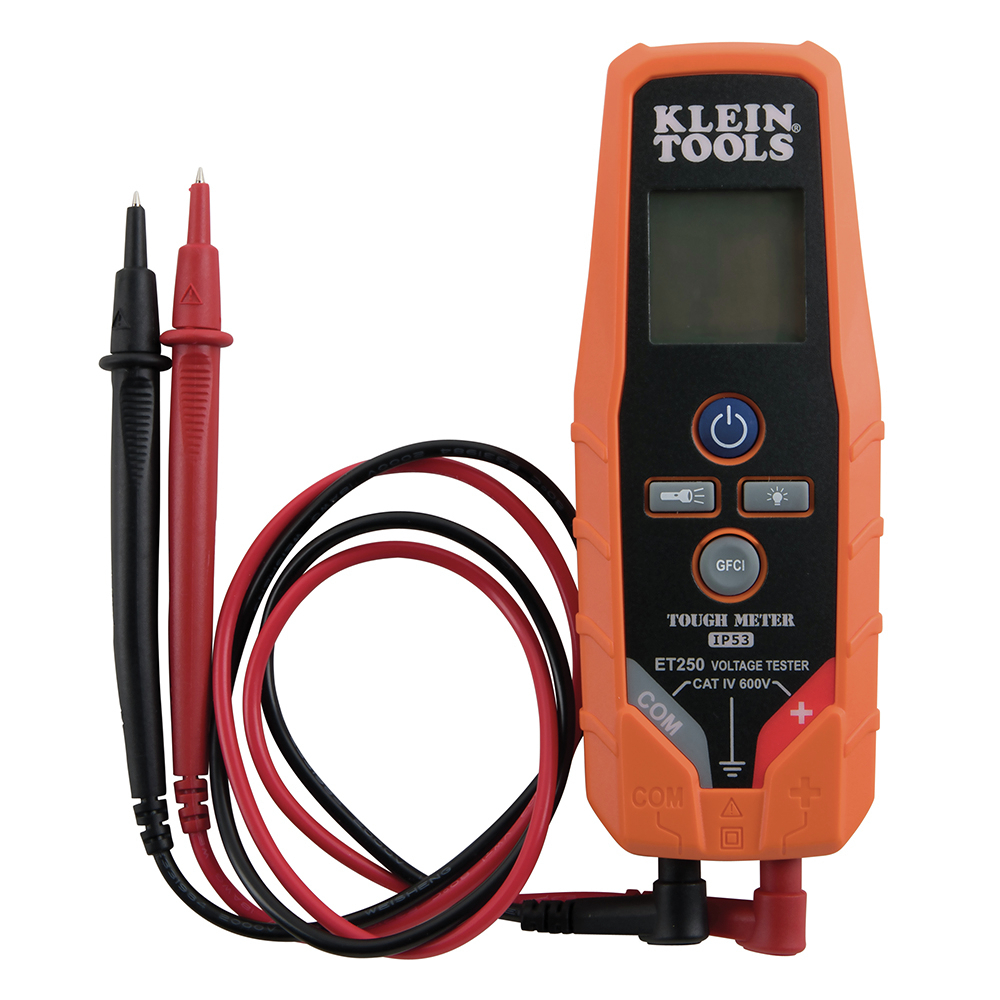 Klein Tools ET250 AC Voltage / DC Voltage Meter Tester