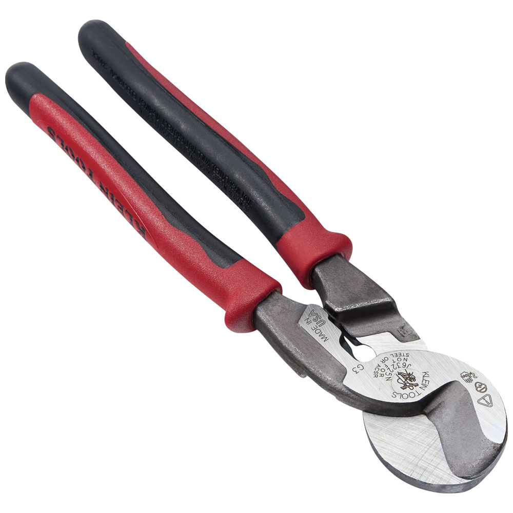 Klein Tools J63225N Journeyman High-Leverage Wire Cable Cutter and Stripper