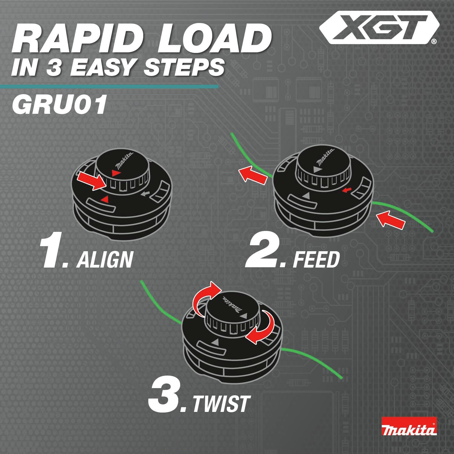 Rapid Load: Align, Feed, Twist