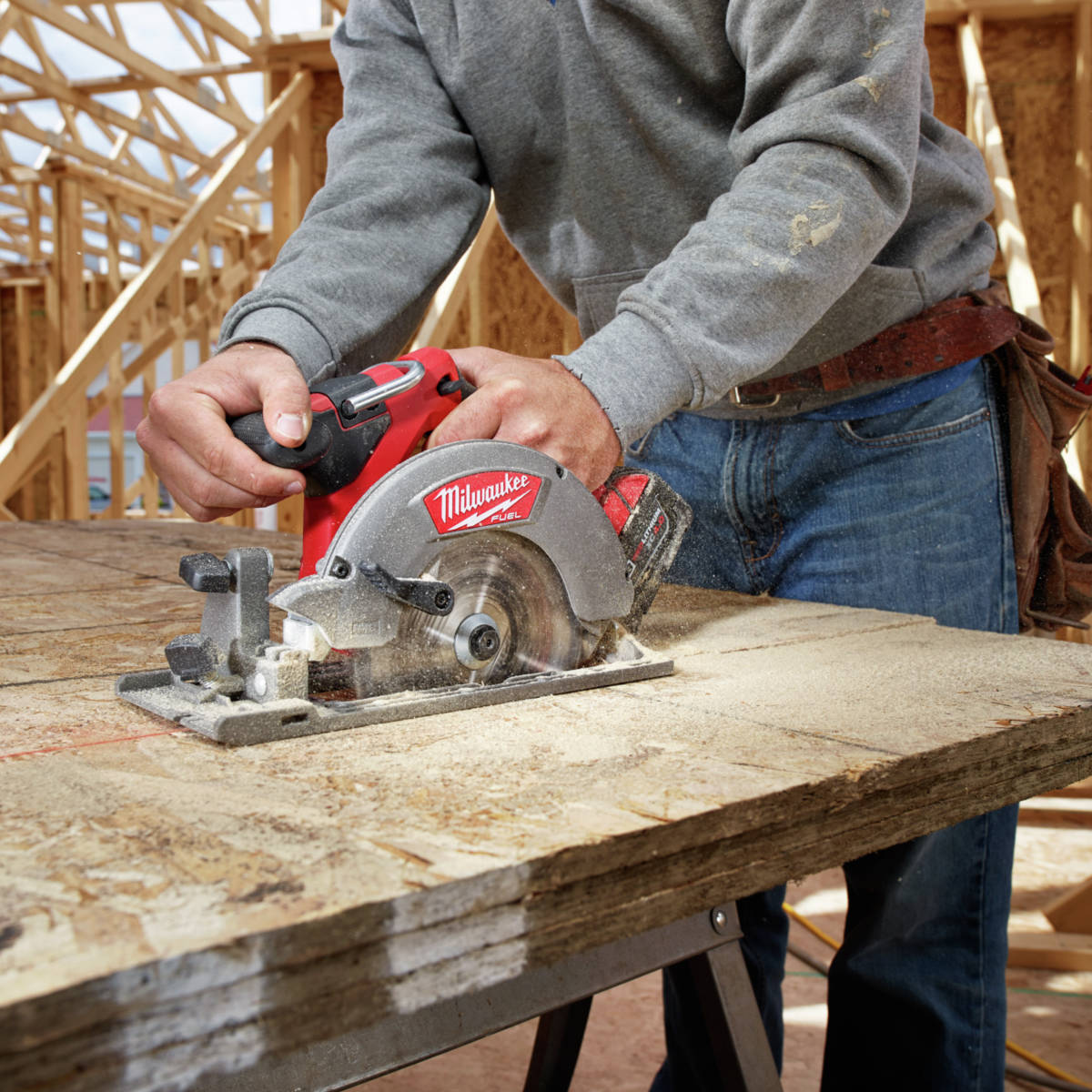 M18 FUEL 6-1/2 in. Circular Saw outpowers all other 18-Volt cordless circular saws