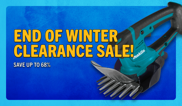 End of Winter Clearance Sale! Save up to 68%!