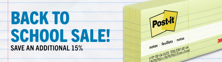 Back to School Sale! Save an additional 15%! Code: EXTRA15