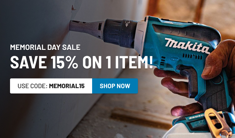 Memorial Day Sale! Save 15% on 1 item!