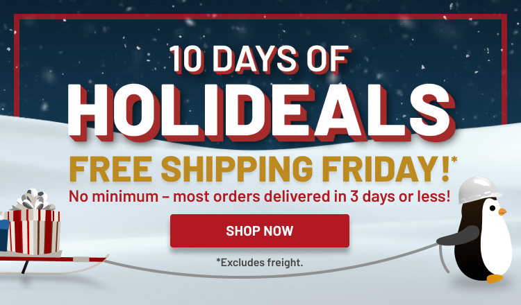 Holideals Day 5 Free Shipping Weekend