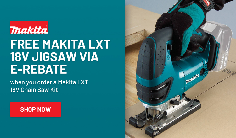 Free Makita LXT 18V Jigsaw