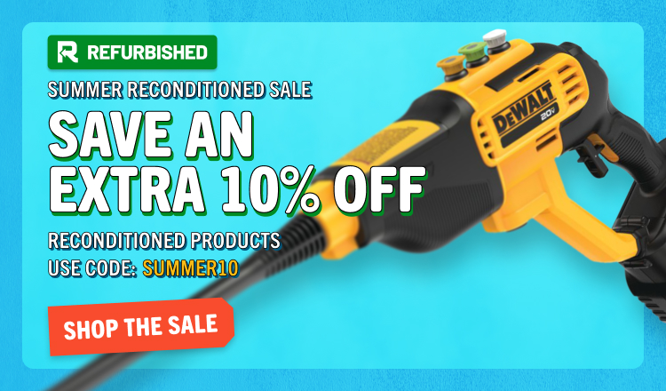 Summer Reconditioned Sale! Save an extra 10% off!