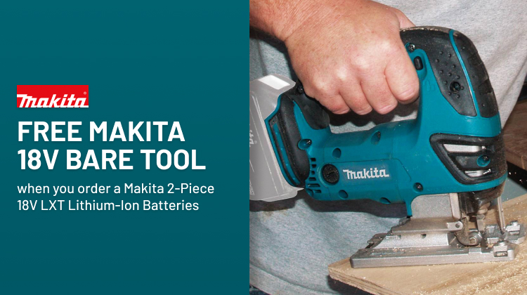 FREE Makita 18V Bare Tool