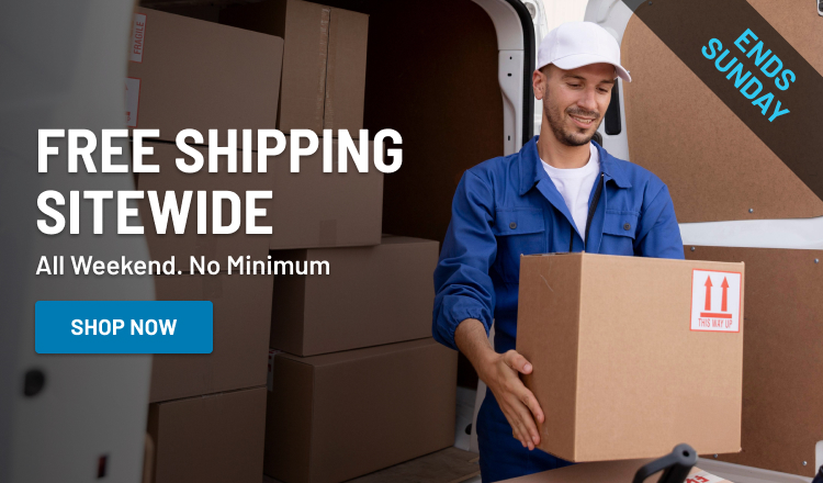 Free Shipping Weekend