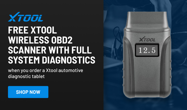 Free Xtool Wireless OBD2 Scanner with Full system diagnostics